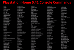 DeViL303 on X: Playstation Home 0.4.1 GDC 2007 Demo Build 303.050 (CFW/ HEN) - All scenes fully mapped and running from USRDIR - Lots of extra  furniture enabled - Sony Bravia TV Appliances