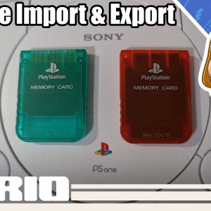 How to Import & Export PS1 Saves on a Virtual Memory Card