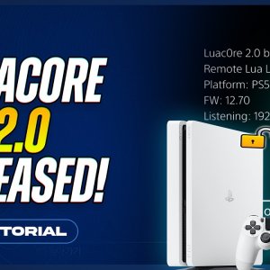 Luac0re 2.0B Released with 13.00 PS5 Support!